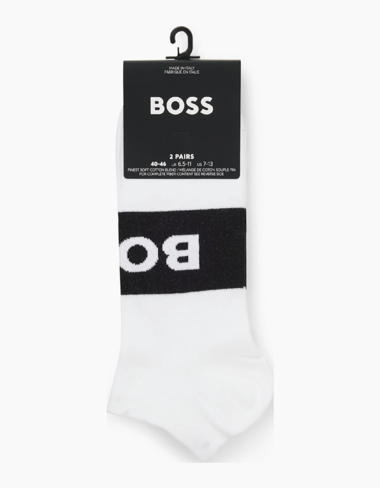 2 Pack of Logo Ankle Socks