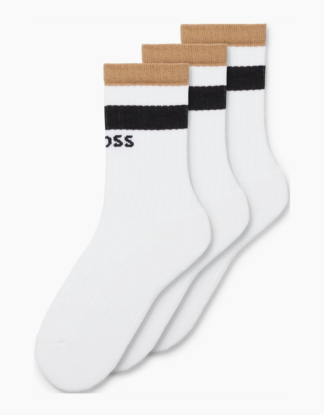 3 Pack of Rib Iconic Socks, 5 of 4