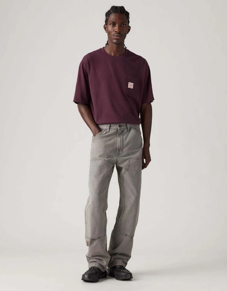 568 Loose Straight Double Knee Carpenter Pants