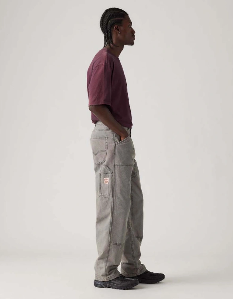 568 Loose Straight Double Knee Carpenter Pants