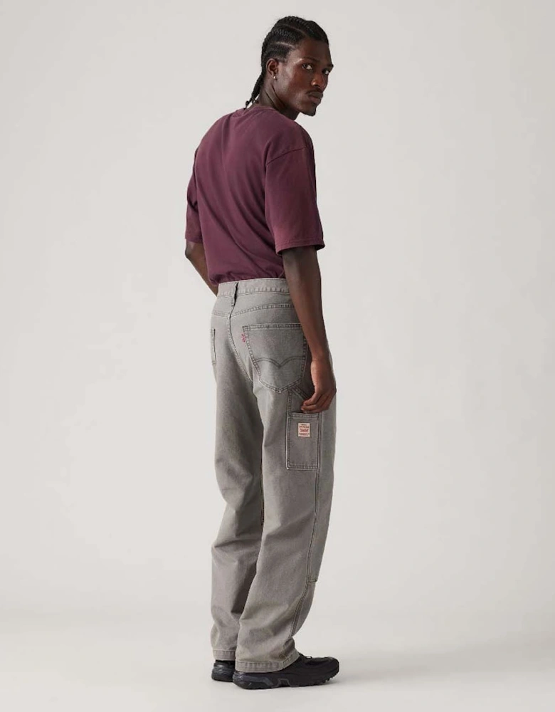 568 Loose Straight Double Knee Carpenter Pants