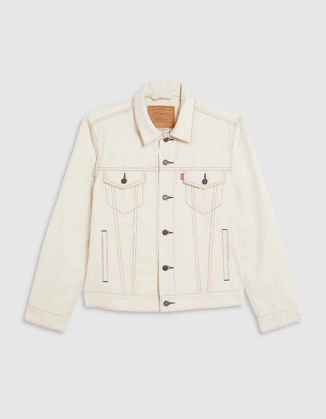 The Linen+ Denim Trucker Jacket, 6 of 5