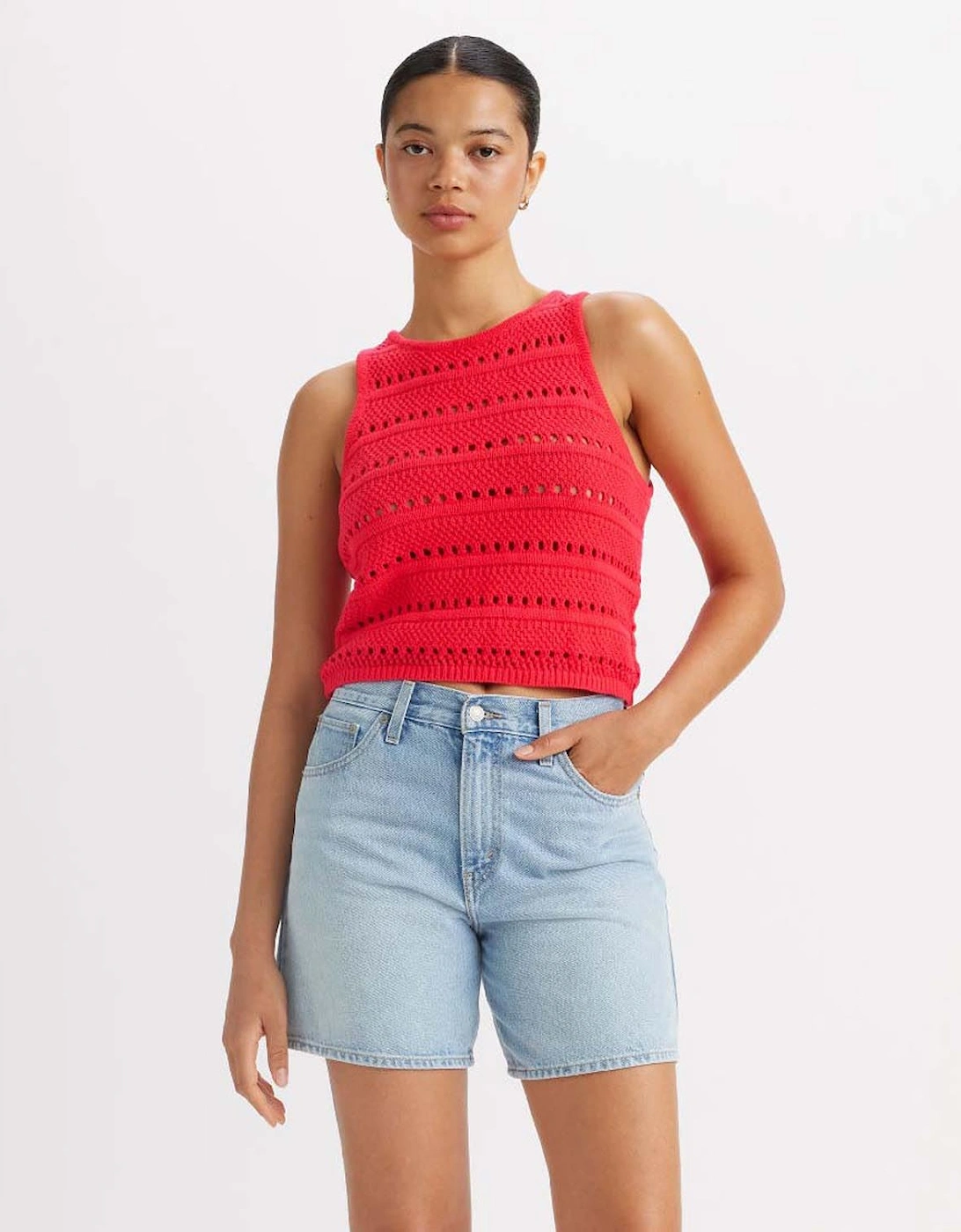 Superbloom Crochet Tank Top
