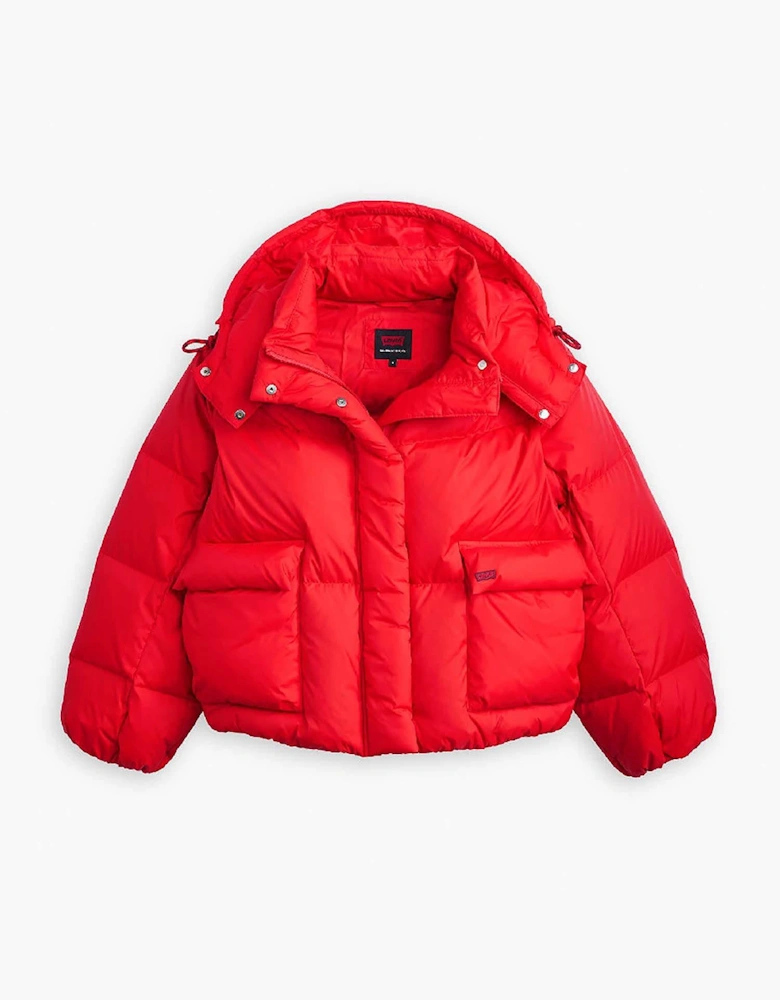 Western Short Bubble Puffer Jacket