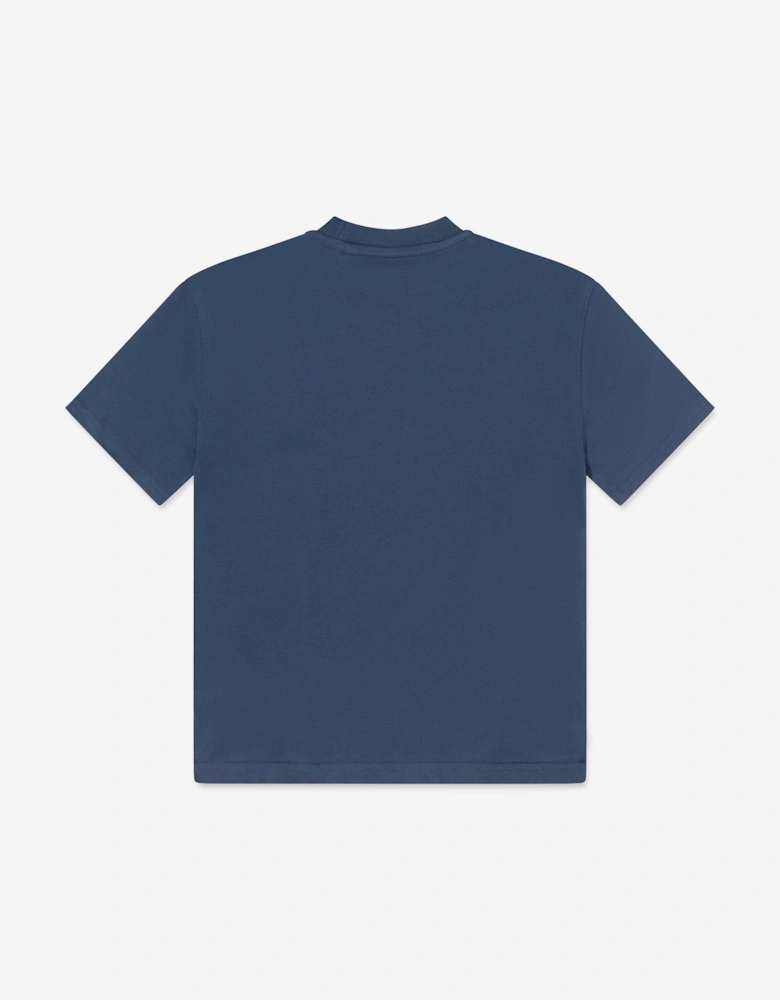 Boys Authentic Brand Players Graphic T-Shirt in Navy
