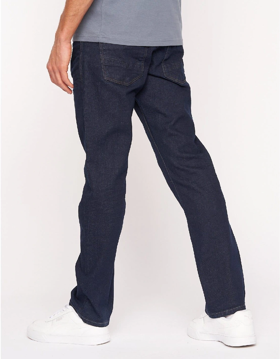 Cadman Raw Straight-Fit Jeans - Cadman Straight-Fit Jeans