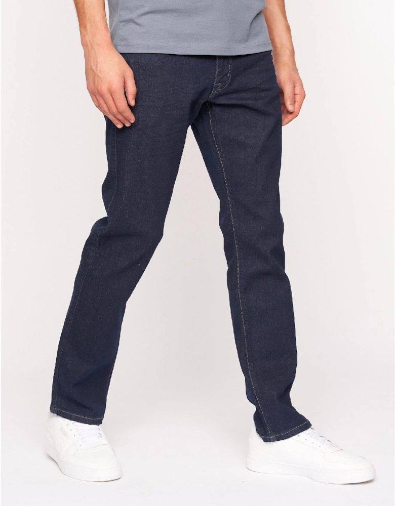 Cadman Raw Straight-Fit Jeans - Cadman Straight-Fit Jeans