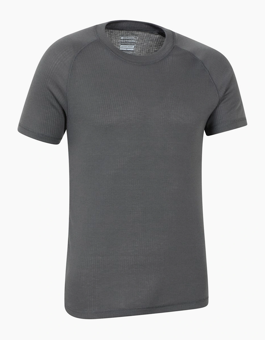 Mens Talus Round Neck Short-Sleeved Thermal Top