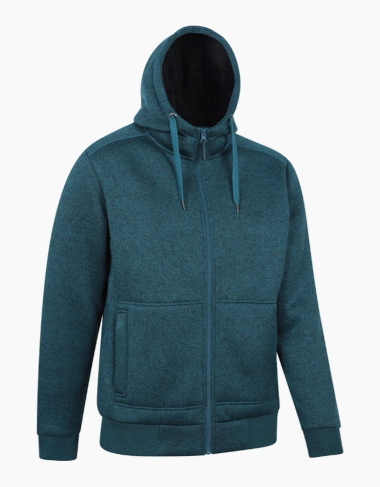Mens Nevis II Faux Fur Hoodie