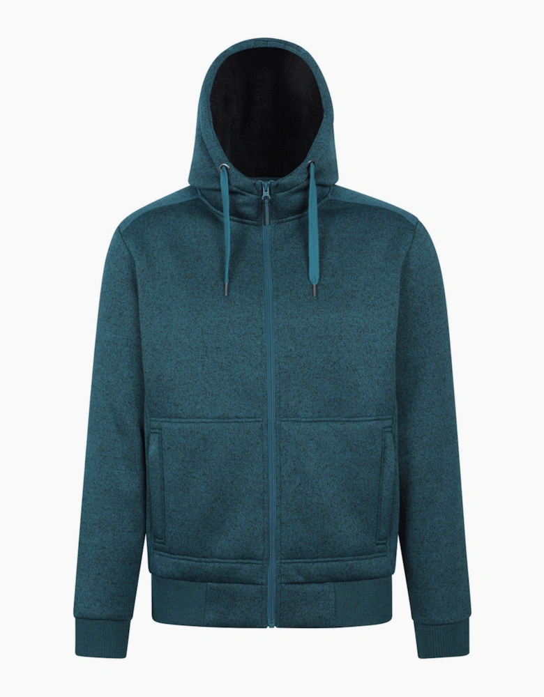 Mens Nevis II Faux Fur Hoodie