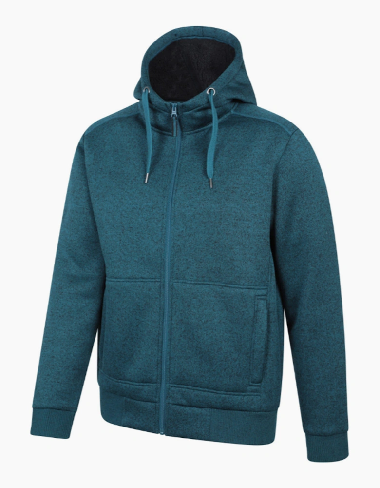 Mens Nevis II Faux Fur Hoodie