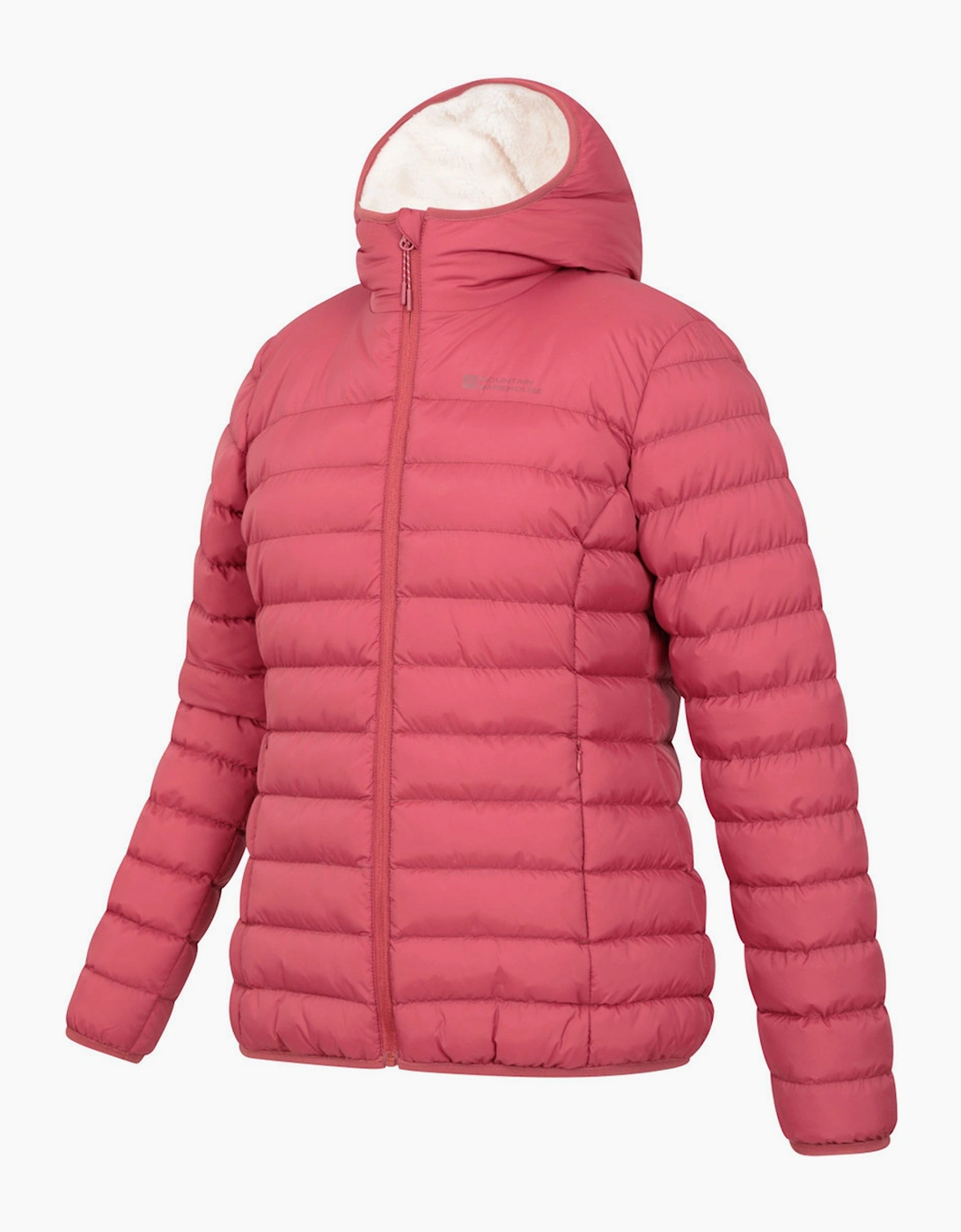 Womens/Ladies Faux Fur Lined Padded Jacket