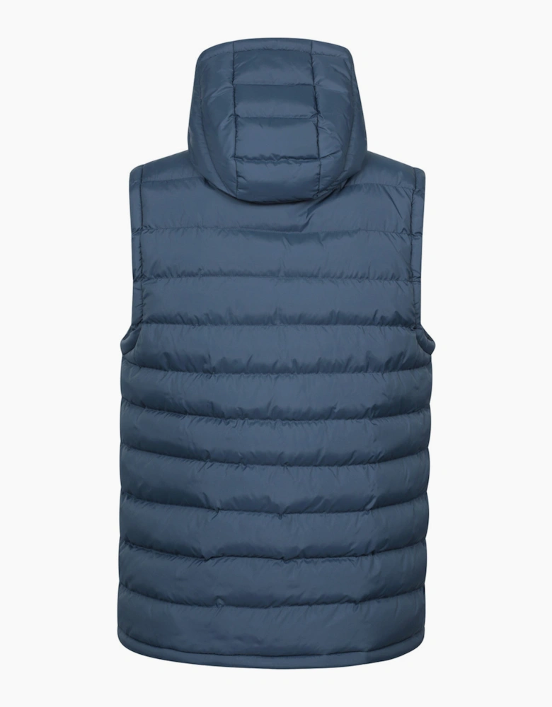 Mens Seasons Hooded Padded Gilet