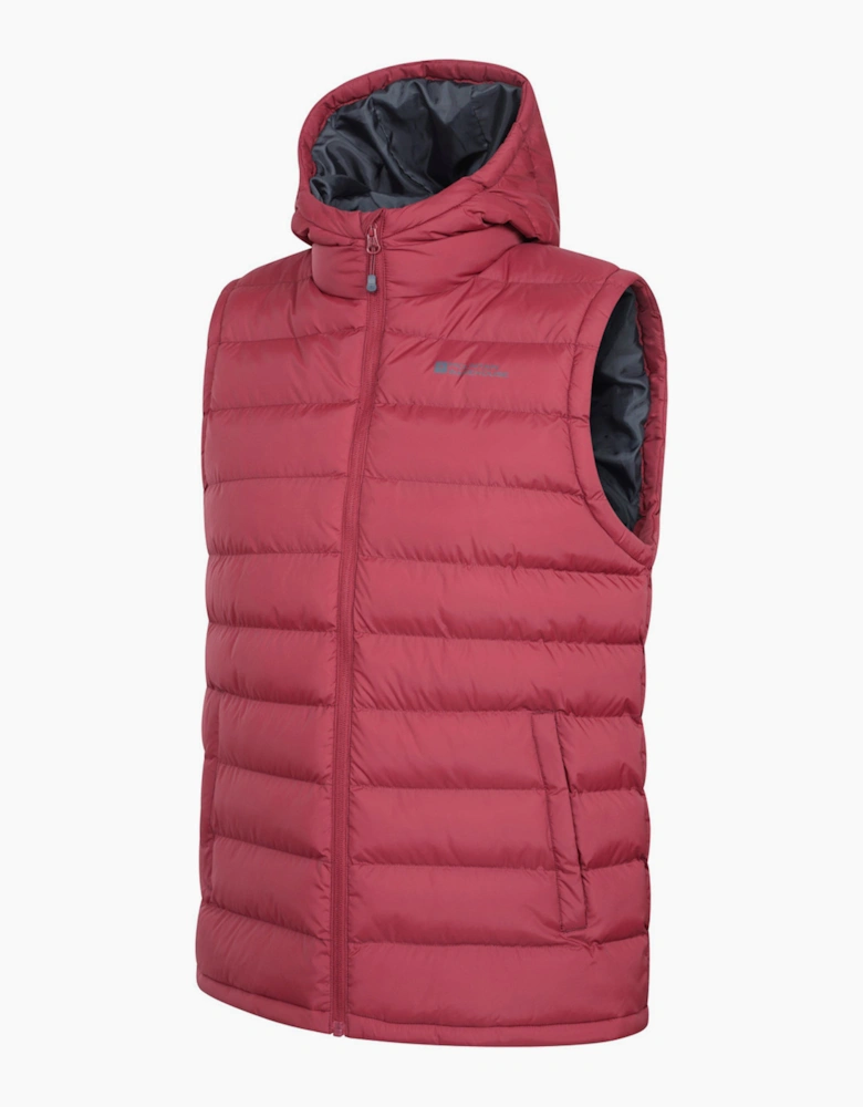 Mens Seasons Hooded Padded Gilet