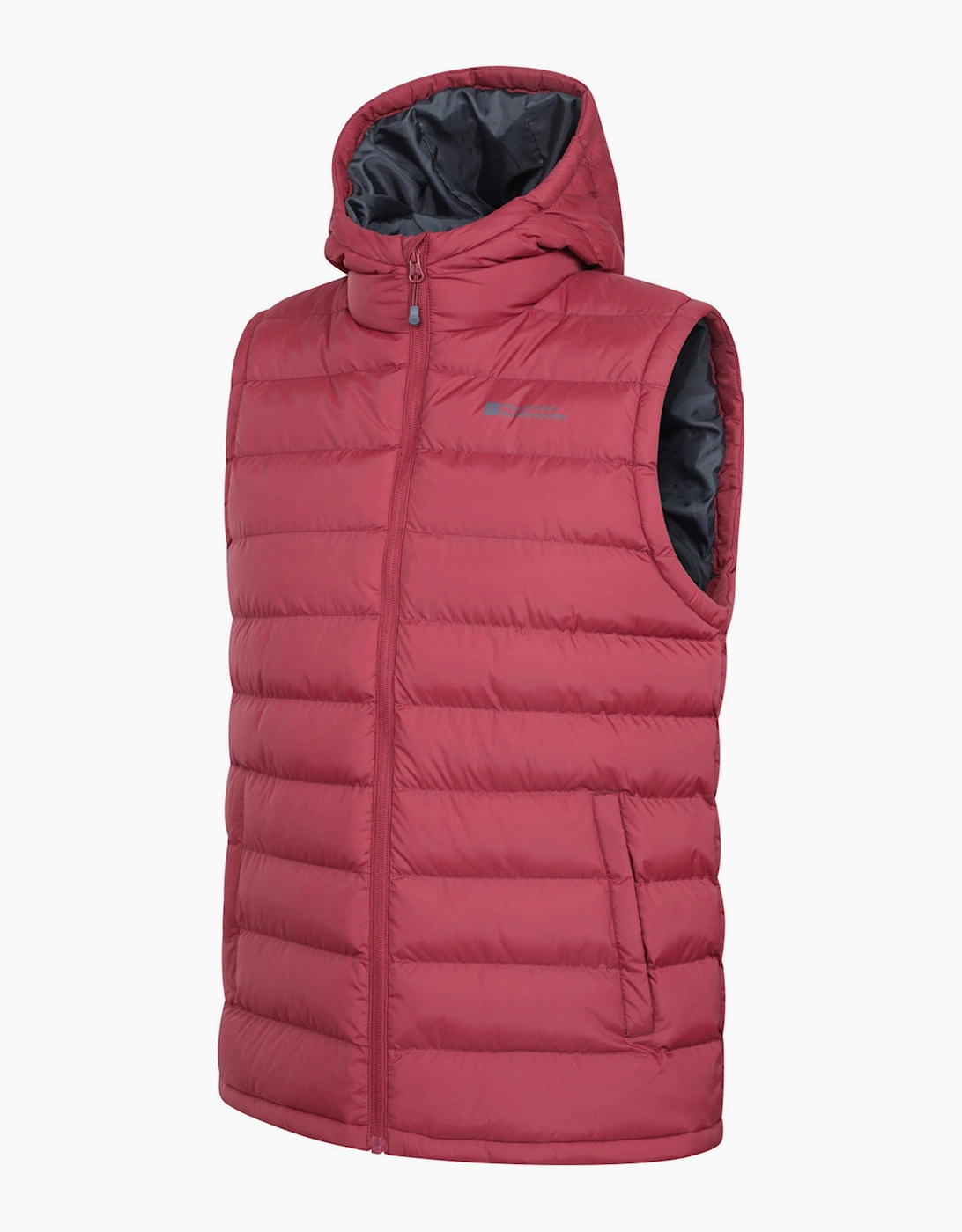 Mens Seasons Hooded Padded Gilet
