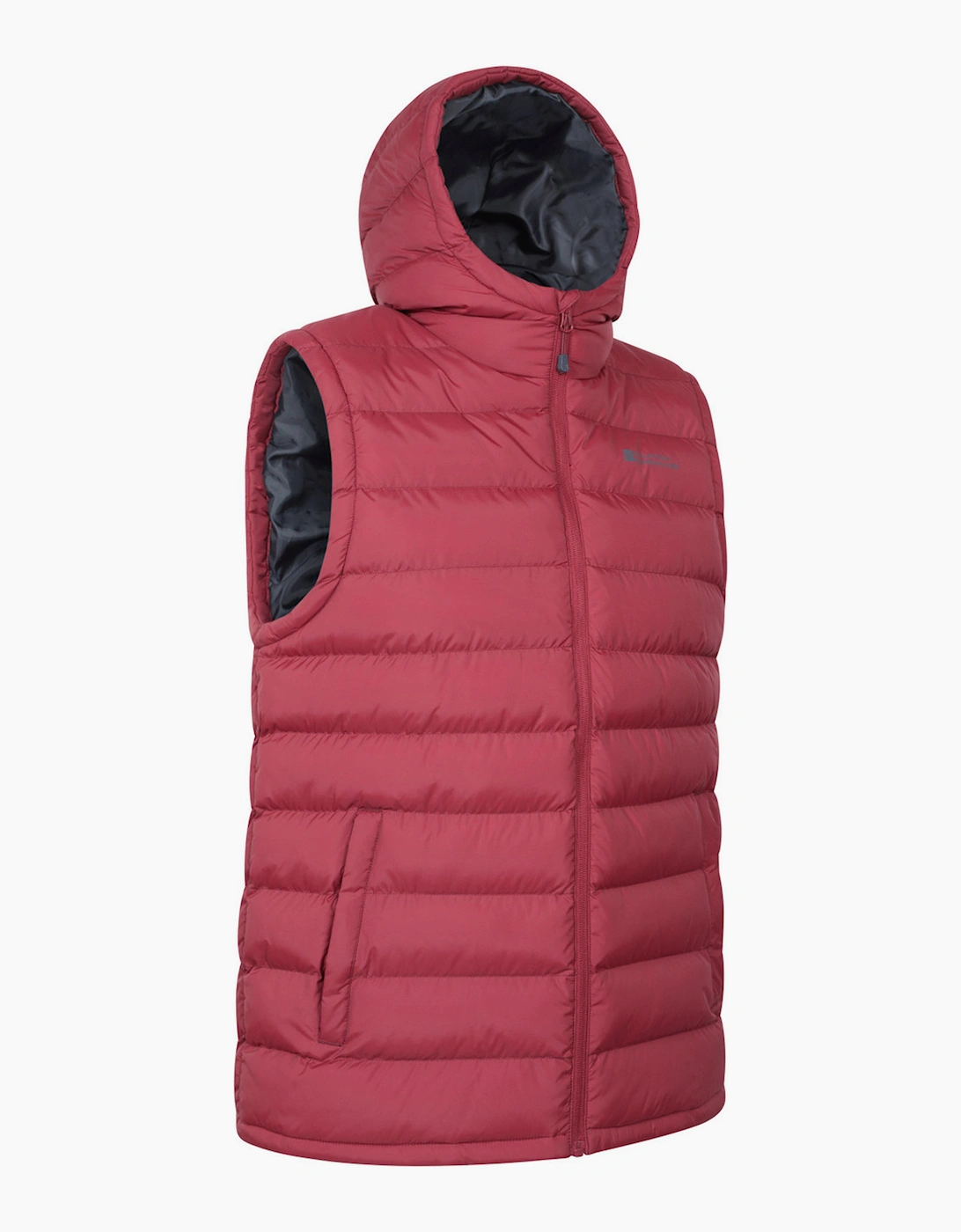 Mens Seasons Hooded Padded Gilet