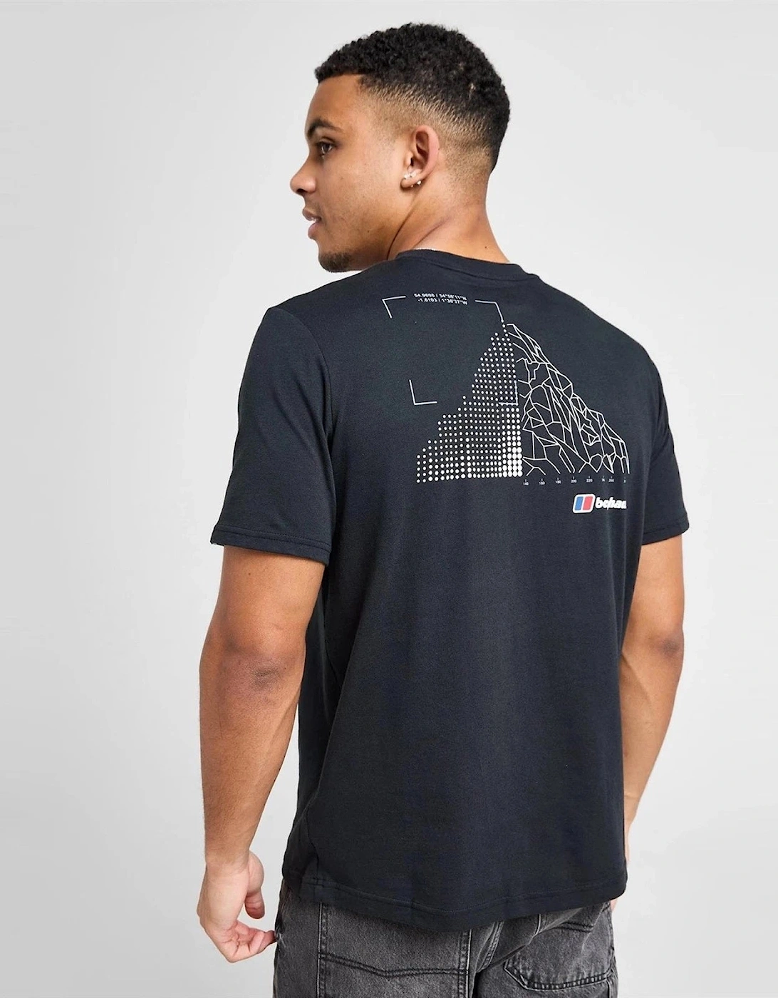 Mount Diagram Men's T-Shirt Black