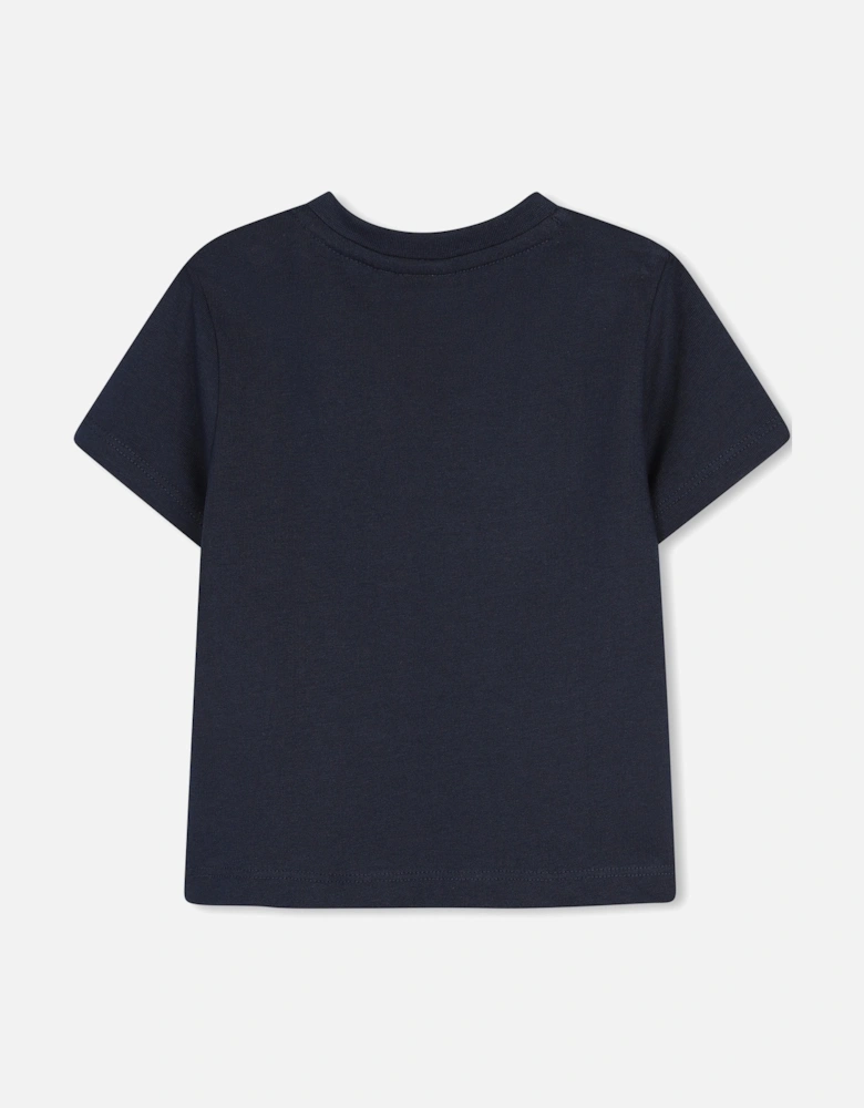 BOSS BABY/TODDLER NAVY T SHIRT J52889