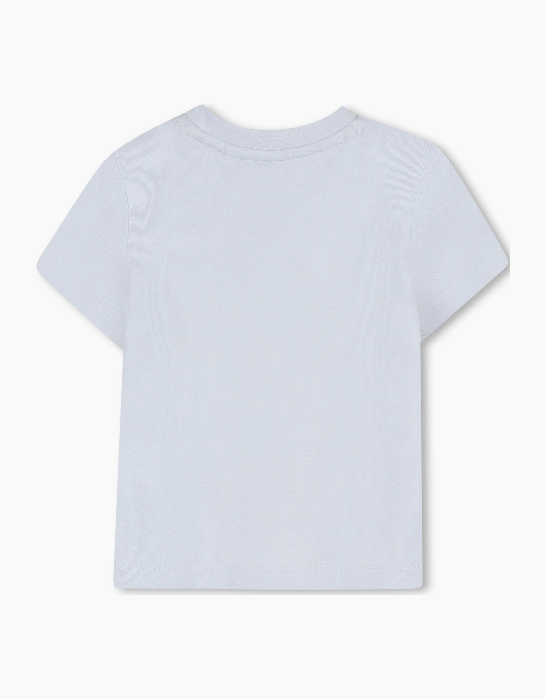 BOSS BABY/TODDLER REPEAT LOGO PALE BLUE T SHIRT J52889