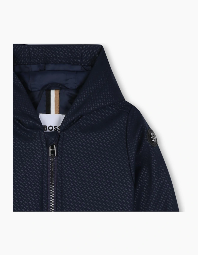 BOSS BABY/TODDLER NAVY WINDBREAKER J52863