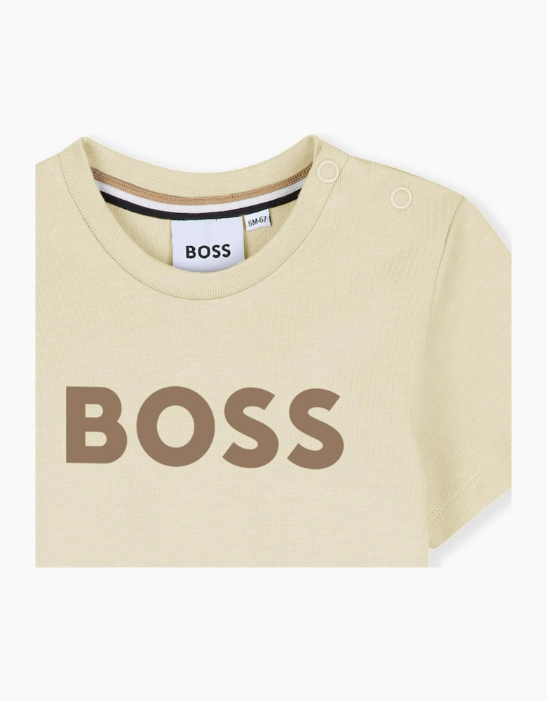 BOSS BABY/TODDLER SAND T SHIRT J52712