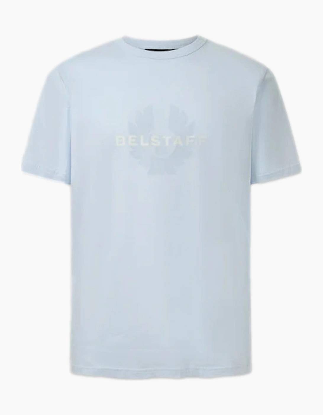 Men's Belstaff Surface T-Shirt Sky Blue - Size: 38