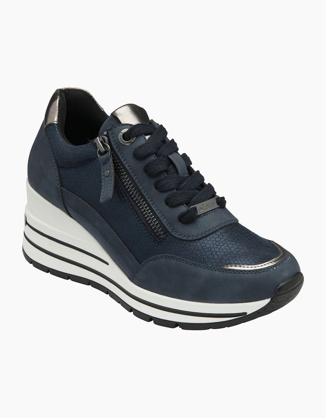 Lotus Women's Navy Electra Trainers - : 7 Size 7