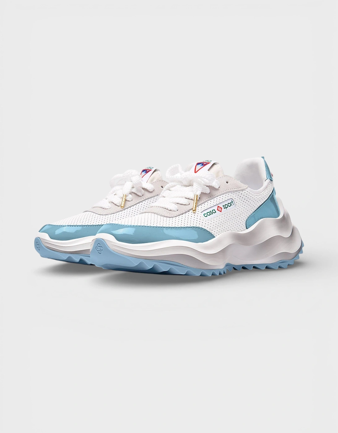 Atlantis Sneaker White Light Blue