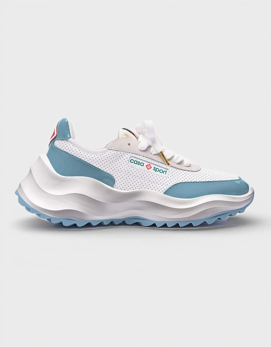 Casablanca Casablanca Women's Atlantis Sneaker White Light Blue Womens
