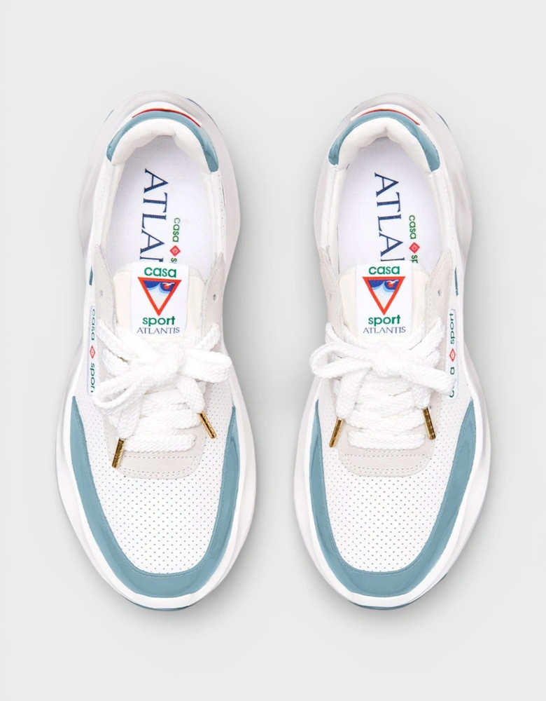 Atlantis Sneaker White Light Blue