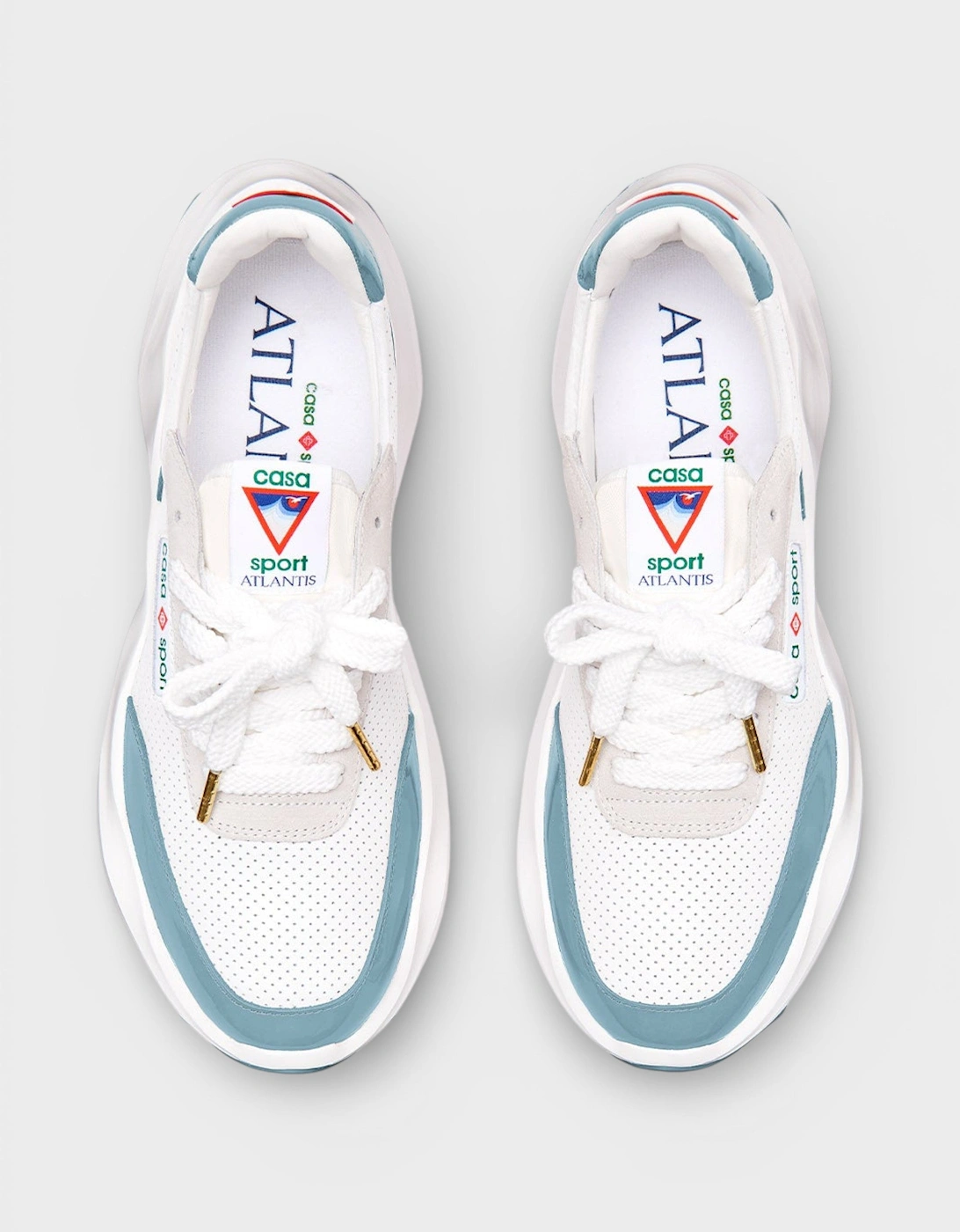 Atlantis Sneaker White Light Blue