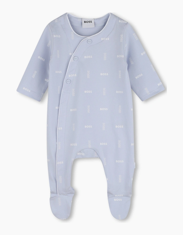 BOSS BABY PALE BLUE 3PCE GIFT SET J53045