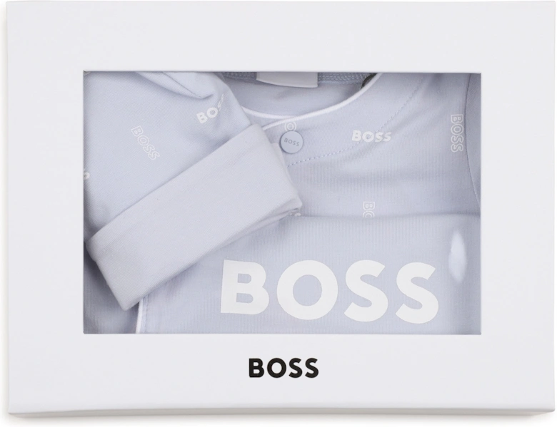 BOSS BABY PALE BLUE 3PCE GIFT SET J53045