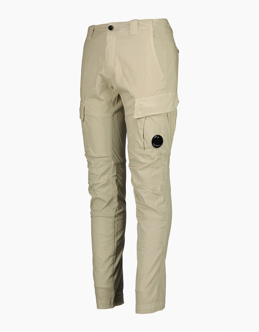 Stretch Satin Lens Cargo Pants