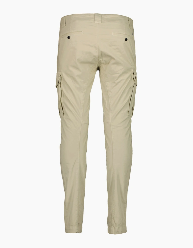 Stretch Satin Lens Cargo Pants
