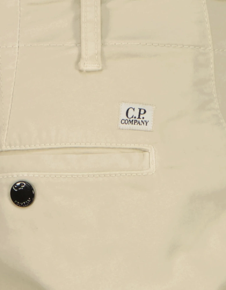 Stretch Satin Lens Cargo Pants