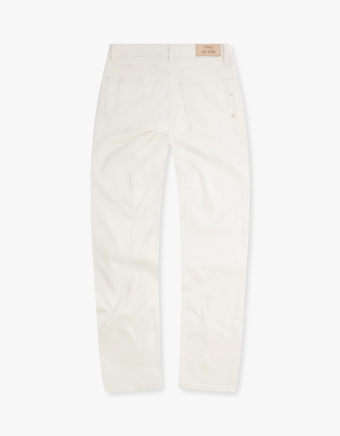 Vingt Quatre Taper Fit Chalk White Jeans