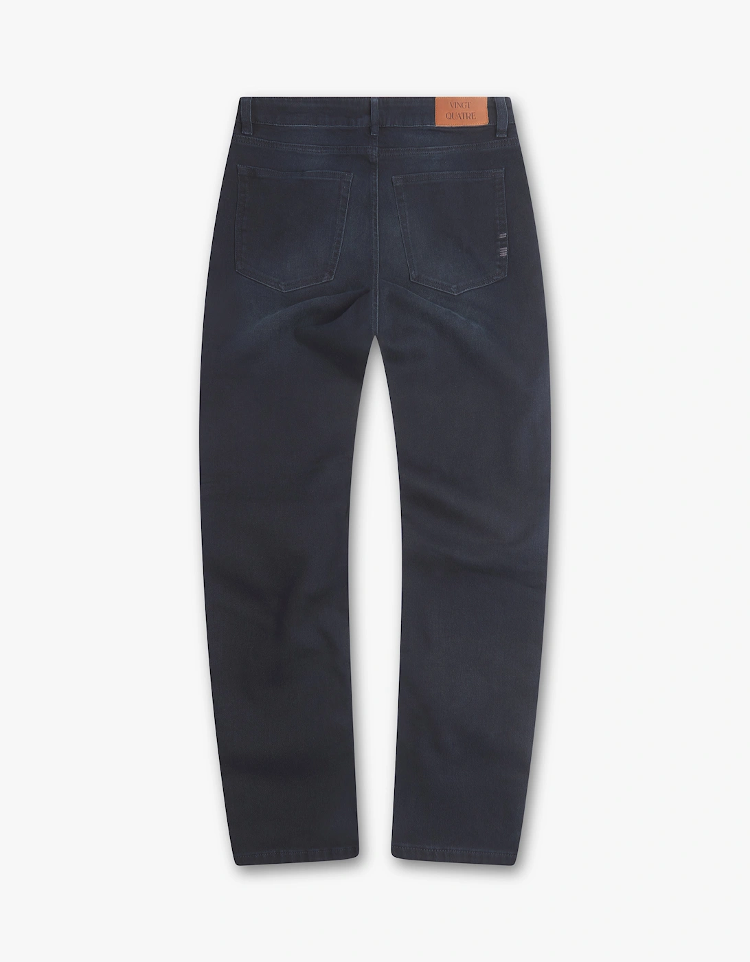Vingt Quatre Slim Fit Blue Black Jeans
