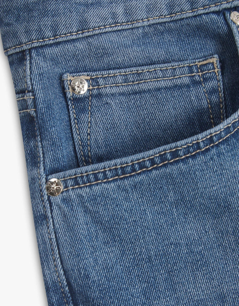 Vingt Quatre Slim Fit Light Blue Jeans