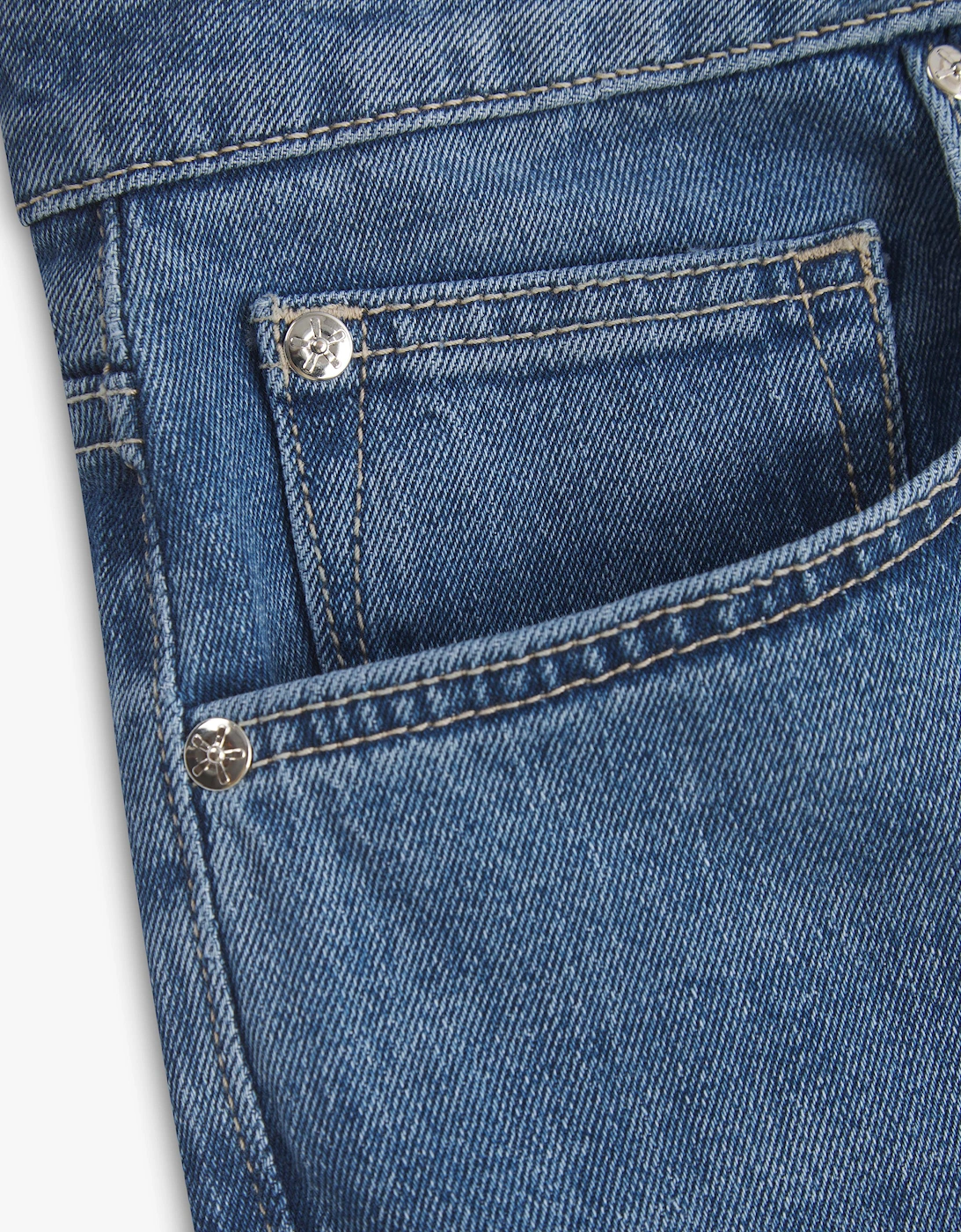 Vingt Quatre Slim Fit Light Blue Jeans