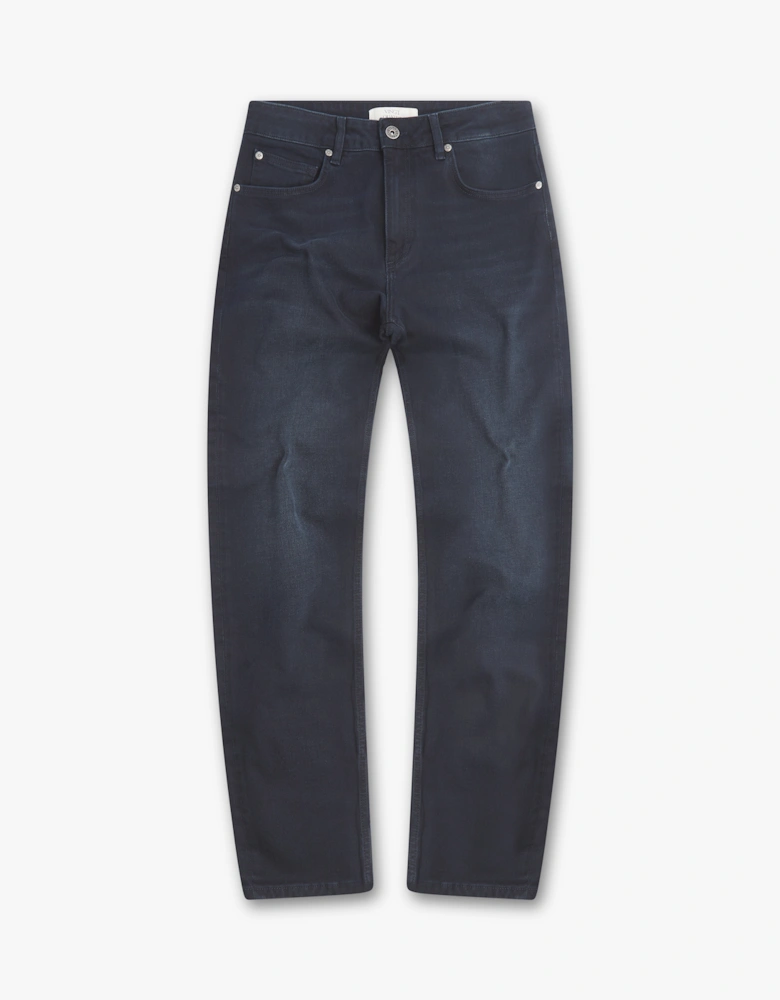 Vingt Quatre Slim Fit Blue Black Jeans