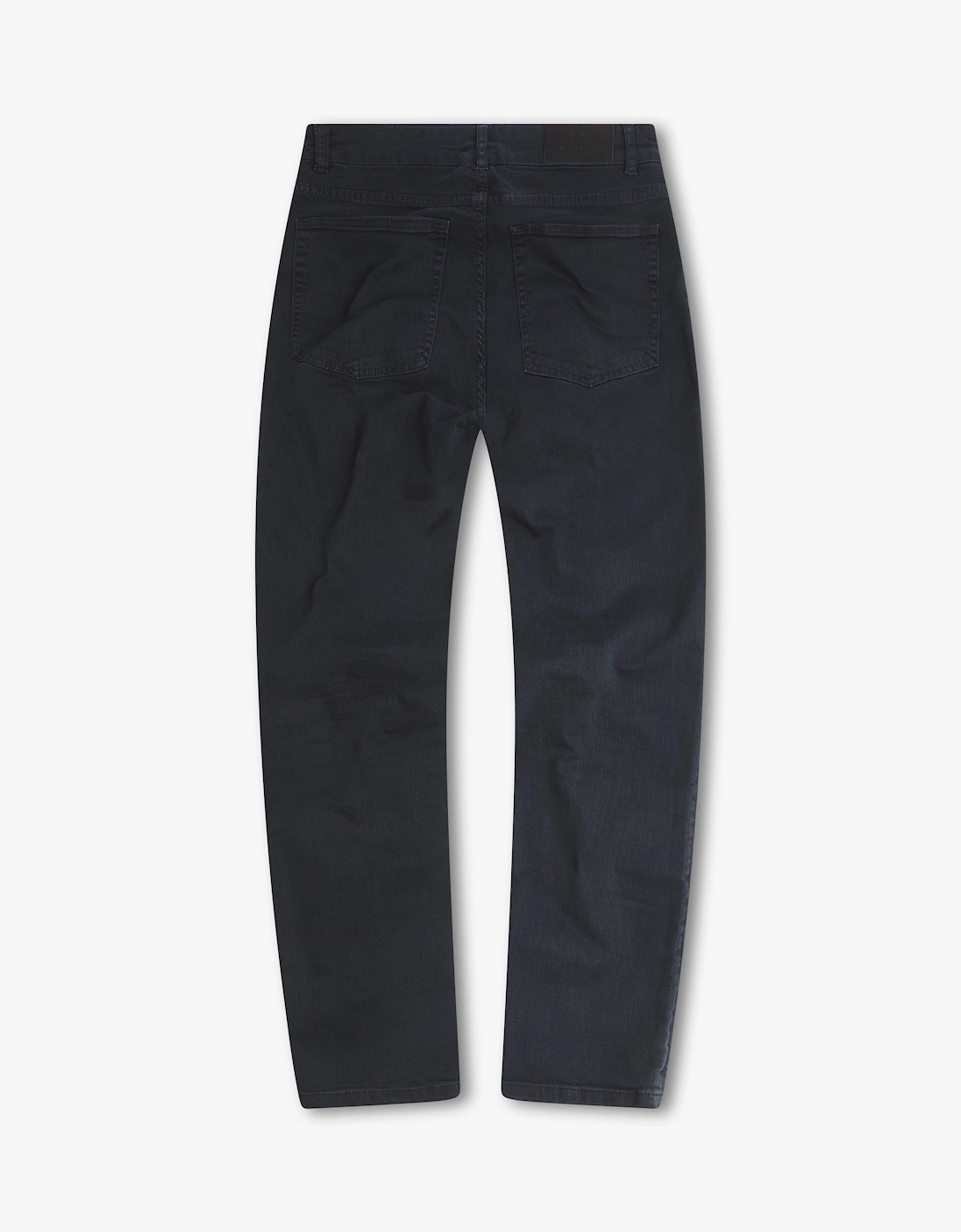 Vingt Quatre Slim Fit Navy Garment Dye Jeans