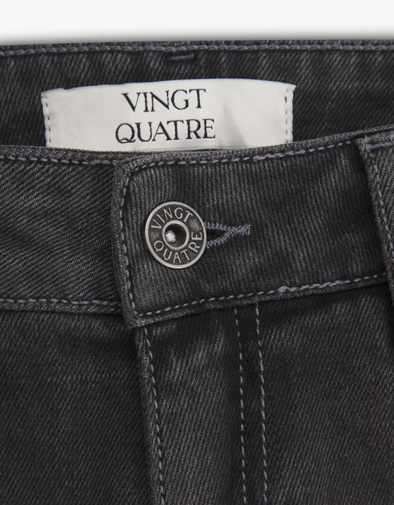Vingt Quatre Slim Fit Wolf Grey Jeans