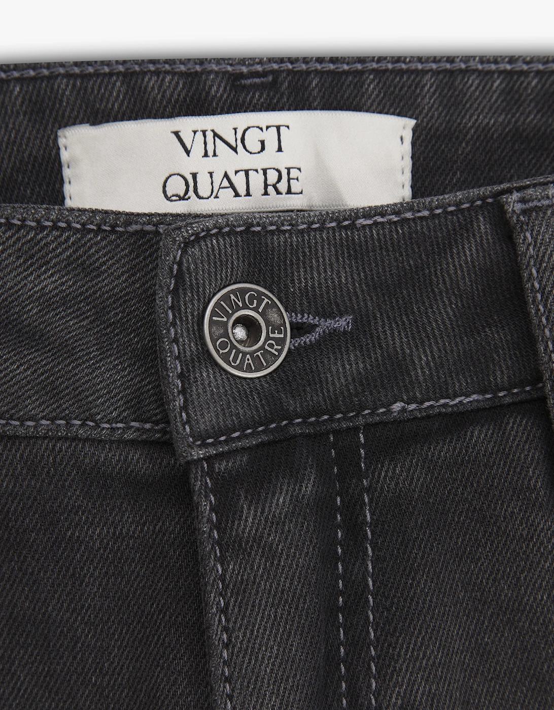 Vingt Quatre Slim Fit Wolf Grey Jeans