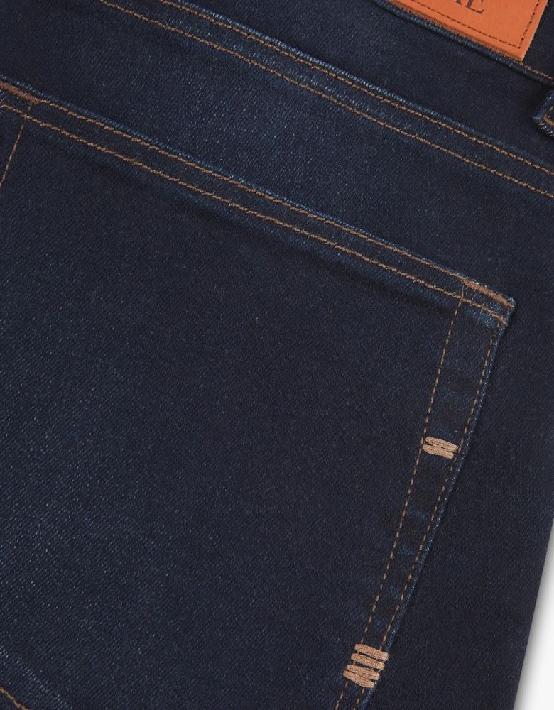 Vingt Quatre Slim Fit Indigo Rinse Jeans