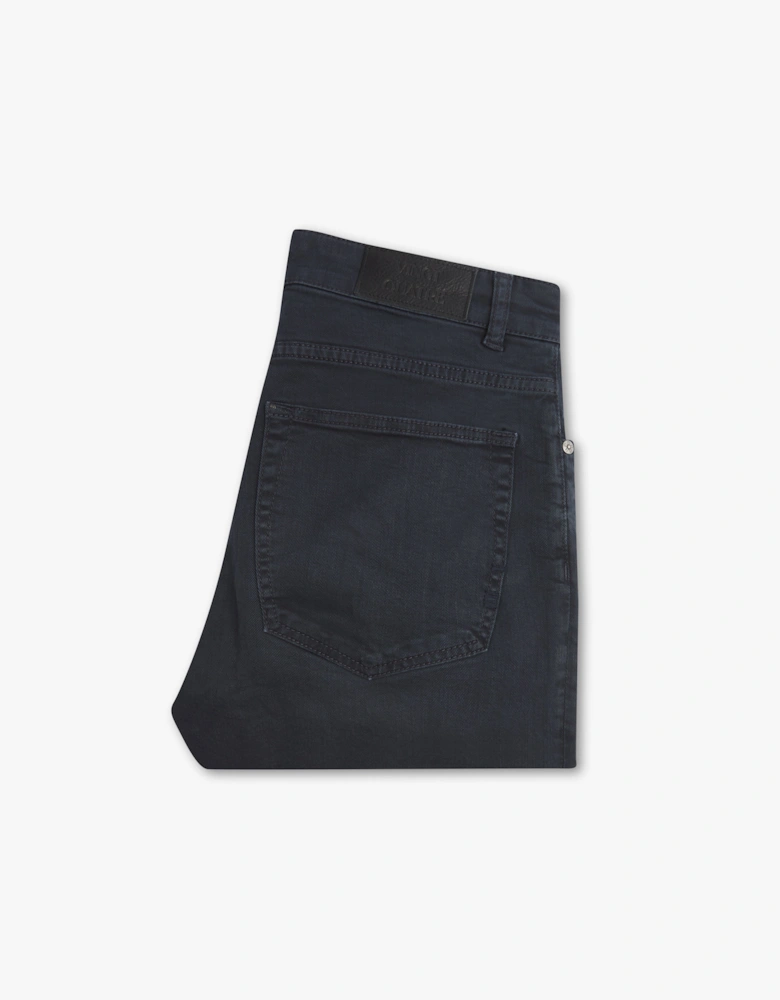 Vingt Quatre Slim Fit Navy Garment Dye Jeans