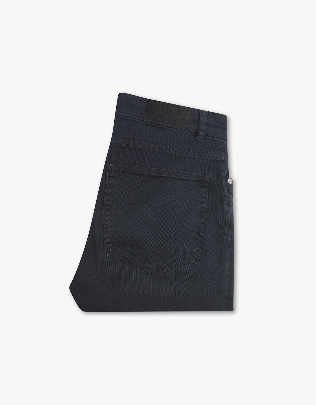 Vingt Quatre Slim Fit Navy Garment Dye Jeans