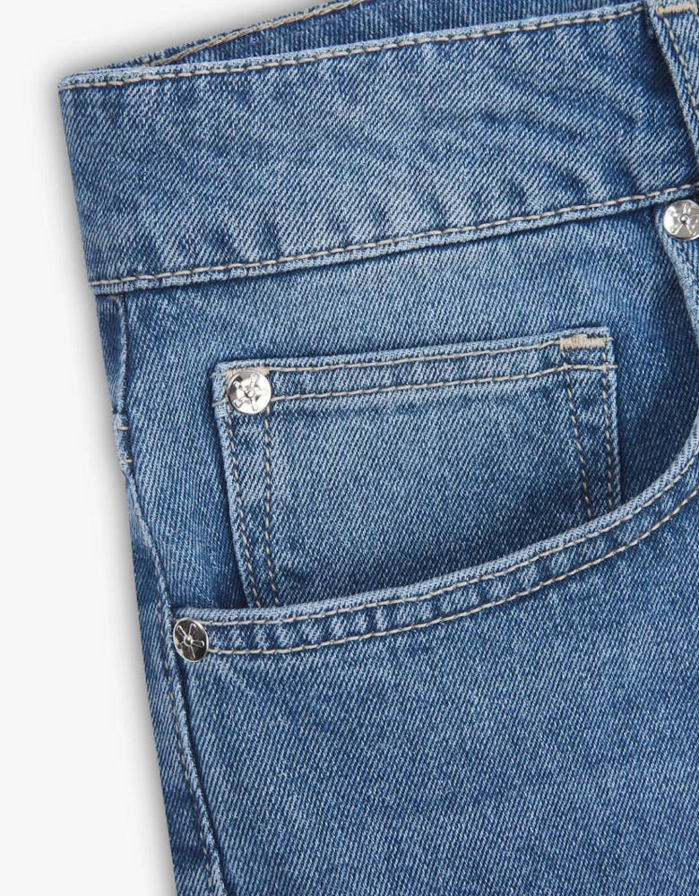 Vingt Quatre Straight Fit Light Blue Jeans