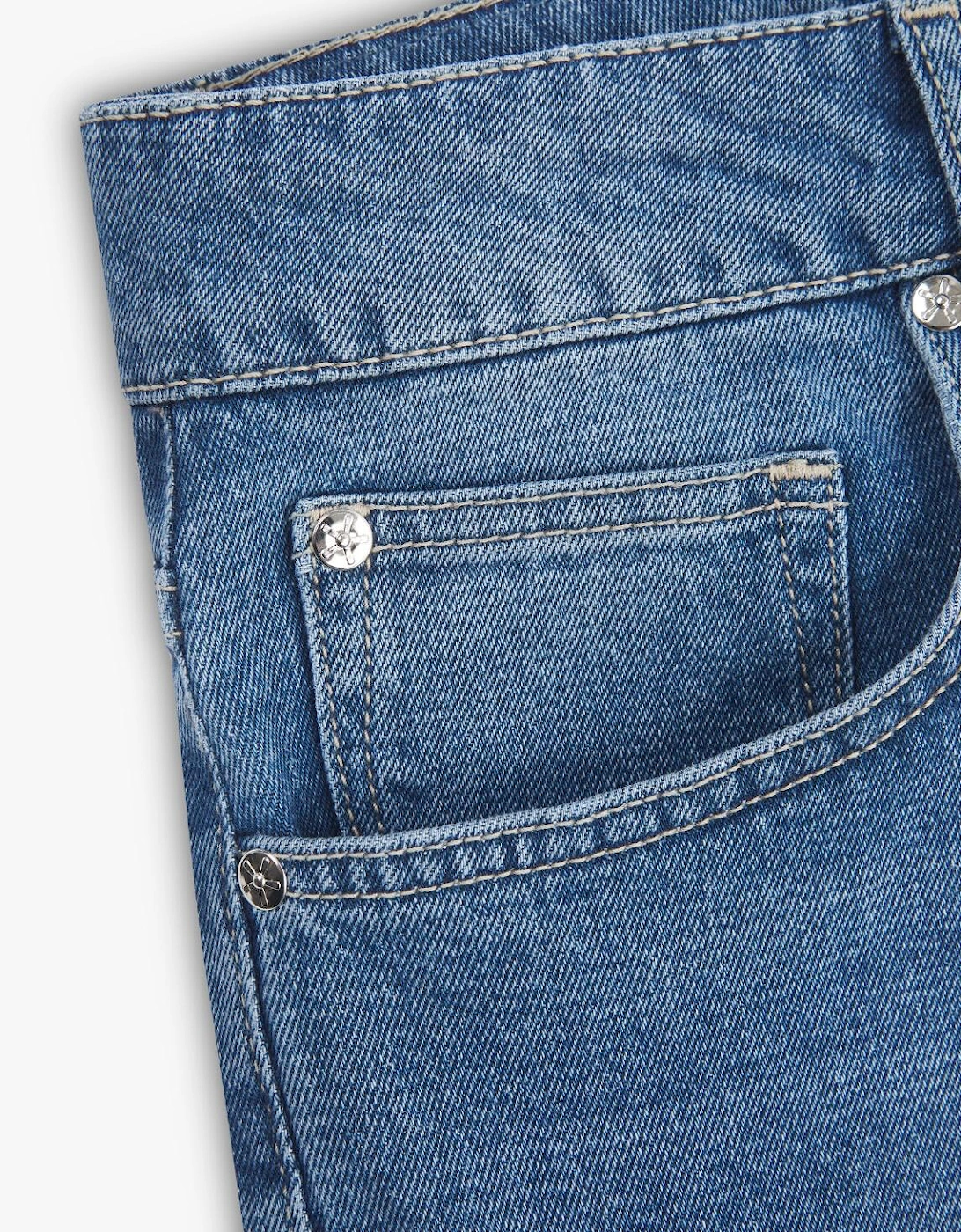 Vingt Quatre Straight Fit Light Blue Jeans