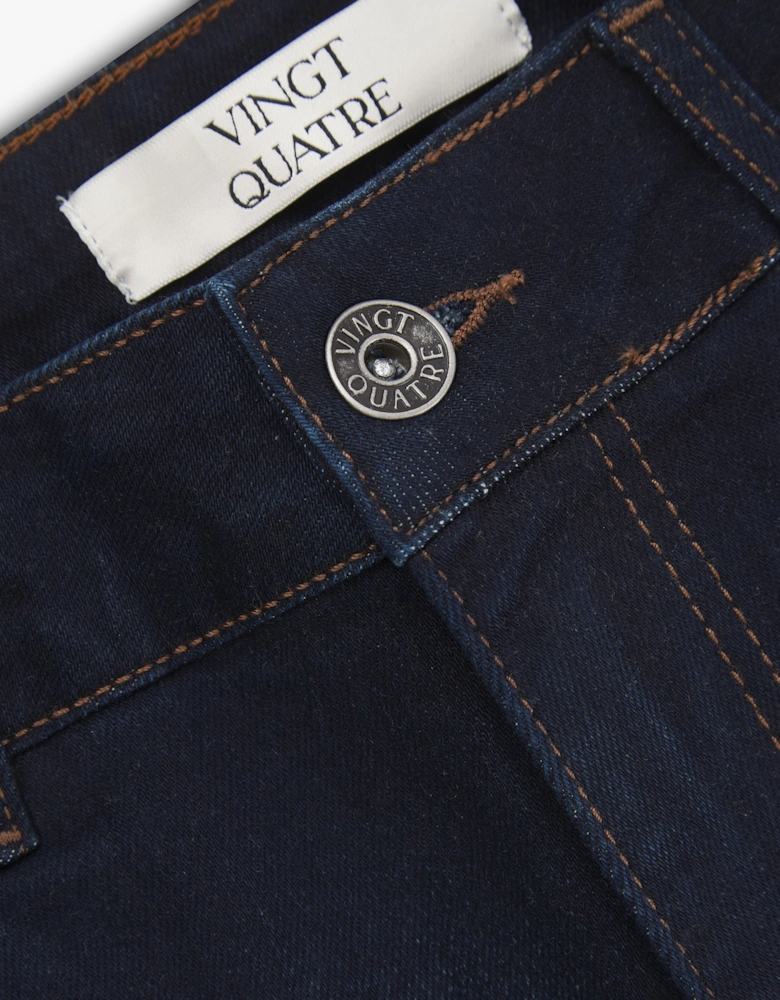 Vingt Quatre Straight Fit Indigo Rinse Jeans